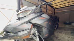 Прощание со снегоходом  брп