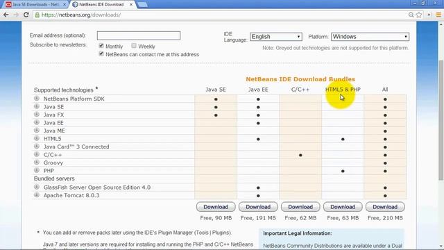 JAVA Tutorials for Beginners 8  Getting NetBeans, opening the IDE and configuring tabs and line num