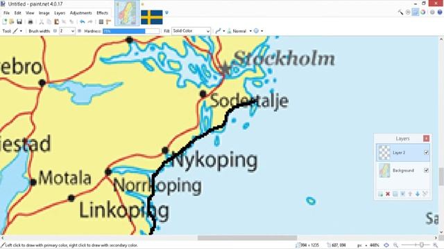 Sweden - Speed Art смотреть онлайн