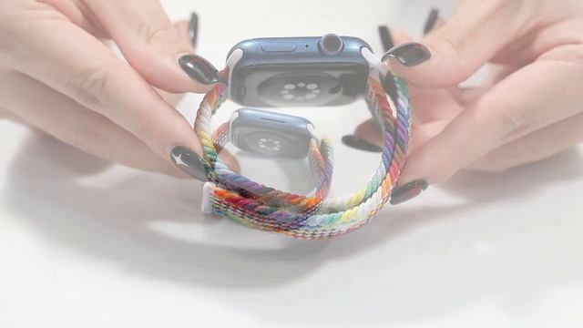 Braided solo loop for apple watch band смотреть онлайн