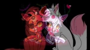 про любовь фокси и мангл !!! Five Nights at Freddys!