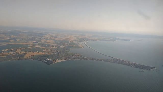 Взлёт из Сарафово.Болгария .Побережье до Солнечного Берега. смотреть онлайн