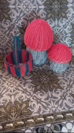 Изделия из ротанга.