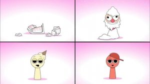 Спрунки мульт - Мишка, Мруна и Вирум, а также Мили и GF, фаза 2 против фазы 3 против фазы 4