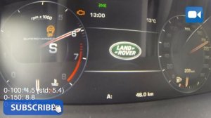 535 HP Range Rover 5.0 V8 Supercharged 0-235 km/h INSANE! Acceleration & TopSpeed
