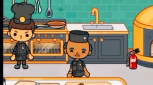 TOCA Boca 🌼готовим вместе с Золушкой 🌼 в Токо Боко