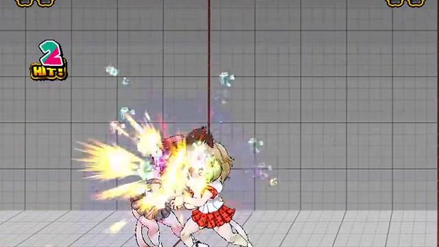 けもフレふぁいと！ めくり横吹っ飛ばし