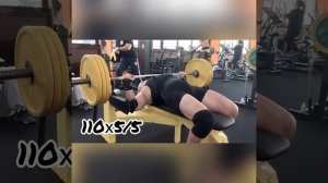 Жим лёжа. Малков Алексей. 110 кг.