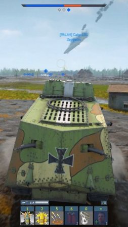 Дирижабль потерпел крушение и упал прямо на пехоту в War Thunder #shorts #warthunder  #gaming