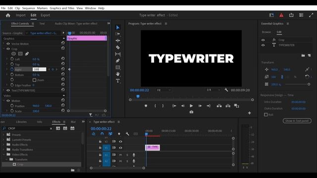 How To Create A Typewriter Effect In Premiere Pro