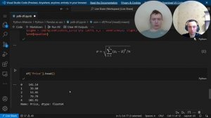 Математическая статистика в Pandas(Python) для Data Science/Анализа данных #datascience #статистика