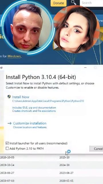 УСТАНОВКА PYTHON 3.11.1 НА WINDOWS | PYTHON 3.11.1 INSTALL /С НУЛЯ/ FOR BEGINNERS #PYTHON #SHORTS