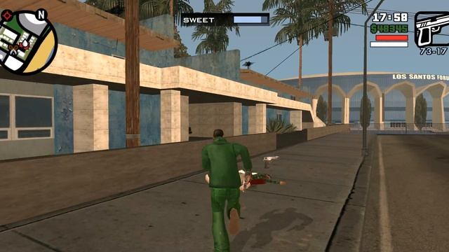 GTA San Andreas (Windows Store Version) Mission 9 : Sweet´s Girl Walkthrough# смотреть онлайн
