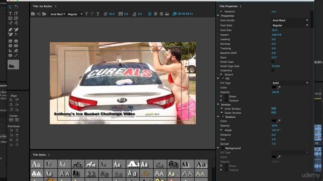 1 Create Titles with the Premiere Pro Title Creator смотреть онлайн