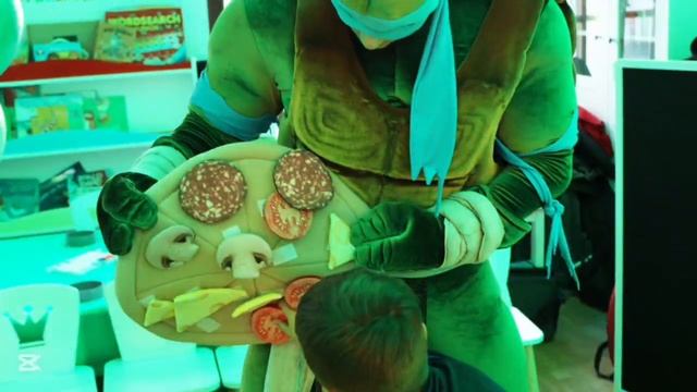 Конкурс с пиццами Черепашки ниндзя смотреть онлайн