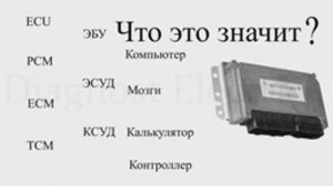 Компьютеры в автомобиле. Как не запутаться в обозначениях электронных блоков в авт