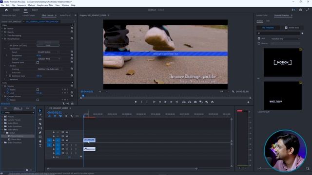 How to Stabilize your Video in Premiere Pro Using Warp Stabilizer। Bangla Tutorial