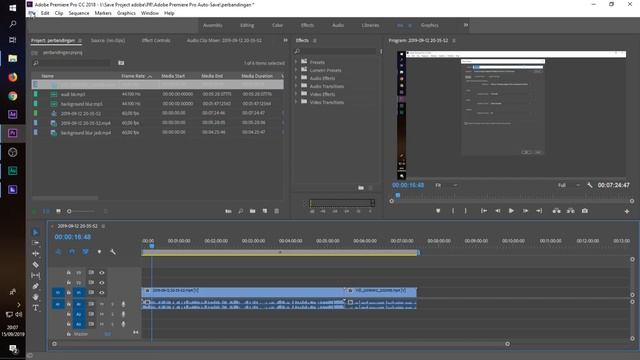 Perbandingan Render Di Premiere Pro Dan Media Encoder