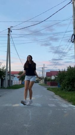 #скакалка #dance #jumprope #skipping #скиппинг #sports #спорт #shuffledance #прыжкинаскакалке