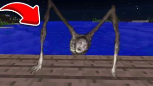 нечто живёт на этом мосте в Майнкрафт