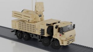 Анимация Панцирь С-1 из Лего