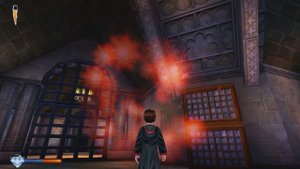 Гарри поттер, прохождение. Сражение с Пивзом и малфоем