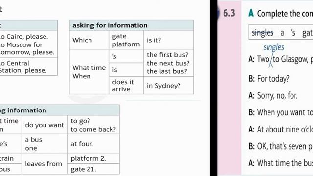 SINGLE OR RETURN ? |Unit 6 | 6.3 SINGLE OR RETURN ? | Journeys | English | Speakout starter смотреть онлайн