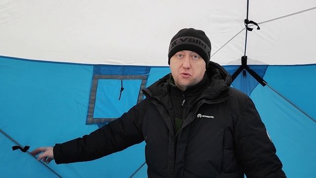Викинг Куб-3 зимняя палатка;кратко по модели,основные фичи, каково внутри;собрать и разобрать одному