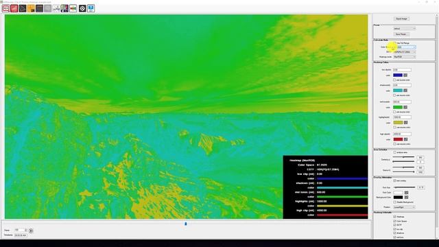 HDR Heatmap (False Color) for HDR Luminance Analysis | HDRmaster Tutorial смотреть онлайн