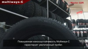 Всесезонные шины для микроавтобусов - Lassa Multiways-C