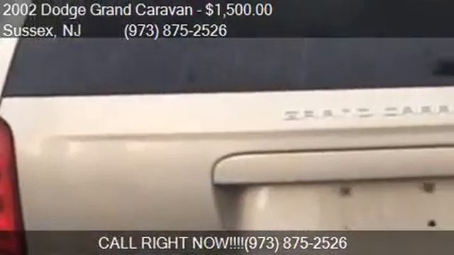 2002 Dodge Grand Caravan eL 4dr Extended Mini Van for sale i смотреть онлайн