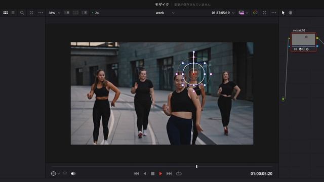 【DaVinci Resolve 18.6】顔を追いかける！動画にモザイクをかけよう смотреть онлайн