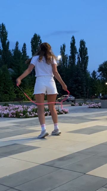 Танго со скакалкой ❤️ #скакалка #dance #jumprope #skipping #sports #скиппинг #спорт #танцы #трюки