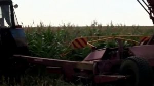 Комбайн Гомсельмаш Полесье КДП 3000 и МТЗ | Заготівля кормів. Заготівля силосу. Заготівля сінажа