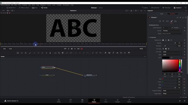 Animare i Text+: FOLLOWER | Fusion смотреть онлайн