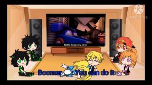 PPG and RRB Reacts to FNAF 4 Song: I Got No Time (Gacha Club)