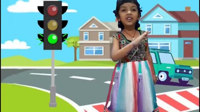 The Traffic Light Song #LKG Ryme #PP1 Ryme, #twinkle twinkle traffic light