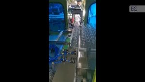 Автоматическая линия для упаковки ПЭТ бутылок AQT-B200