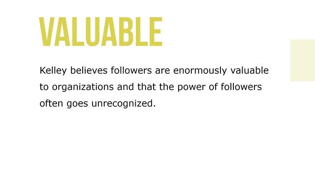 Kelley Follower Typology