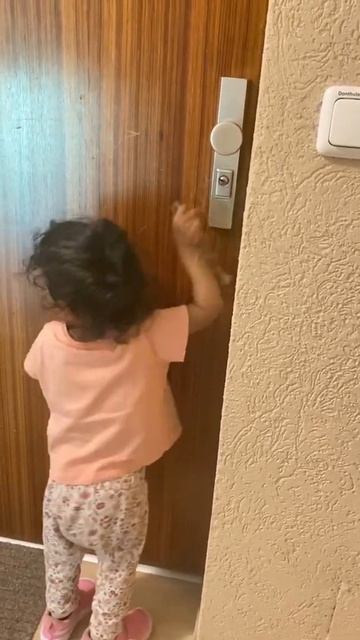 Baby trying to open the door 🔐 #viral #viralvideo#trending #trendingshorts#funny #baby#doorlock смотреть онлайн
