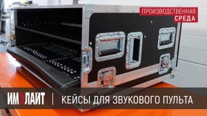 ТМ ИМЛАЙТ: кейсы для звукового пульта