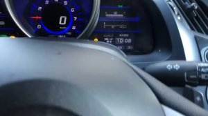 Как поменять установить время на спидометре Honda Cr-Z