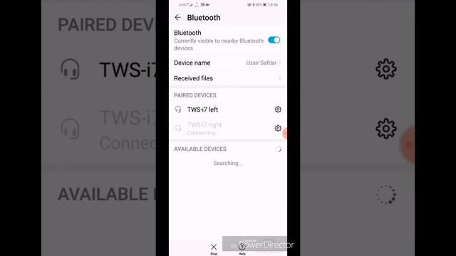 How to find remaining battery of Bluetooth devices and airpods tws_i7 and airpods URDU | HINDI