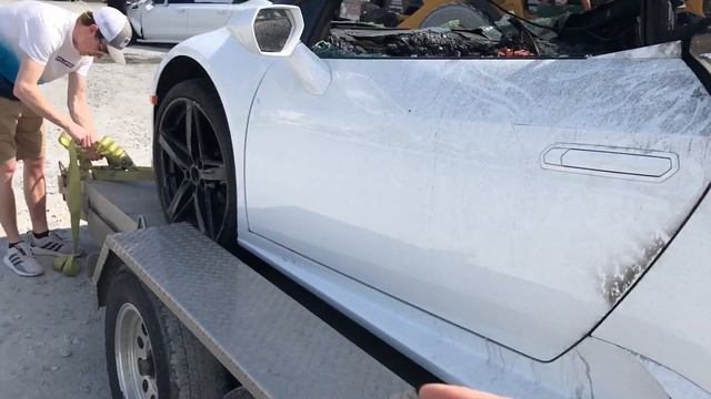 Rebuilding A Wrecked Lamborghini Huracan Part 6 смотреть онлайн