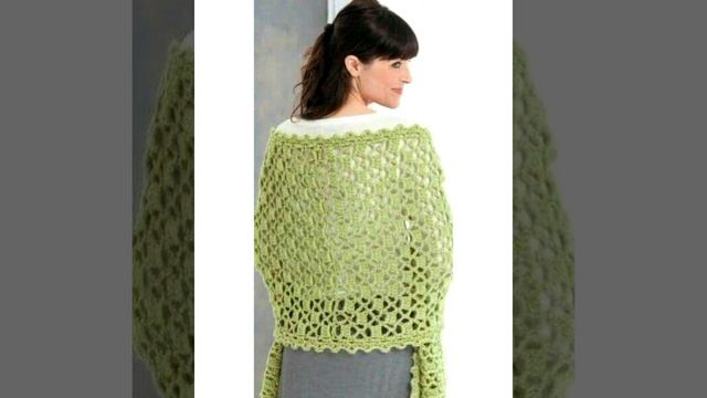 So Elegant and Unique Crochet Winter Shawl Designs Ideas /2023 Collection смотреть онлайн