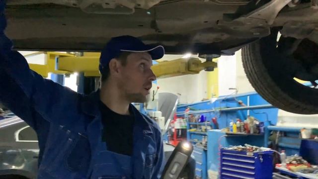Вольво хс70 D4 - диагностика ходовой на 175 000 км.