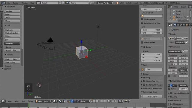 Blender3D Tips Display pressed keys on screen смотреть онлайн