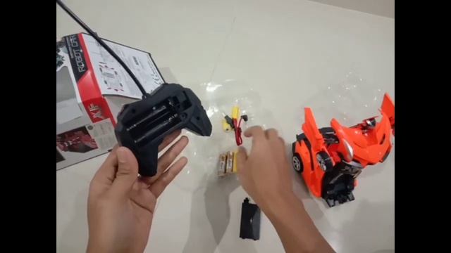 Review Mainan RC deformation robot lamborghini ( Remot Kontrol Robot) | RC murah favorit anak anak