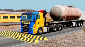 МАШИНЫ ПРОТИВ ЛЕЖАЧЕГО ПОЛИЦЕЙСКОГО #11 В 😱|BeamNG.Drive| Бименджи Драйв