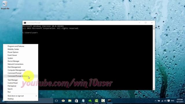 windows 10 : How to open command prompt смотреть онлайн